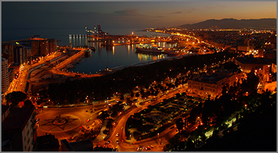 Malaga city has a variety of night time entertainment  Photo by Dominik Starosz